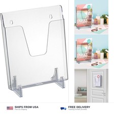 Acrimet Pocket File Organizer Vertical, Letter Size, Clear Brochure and Doc...