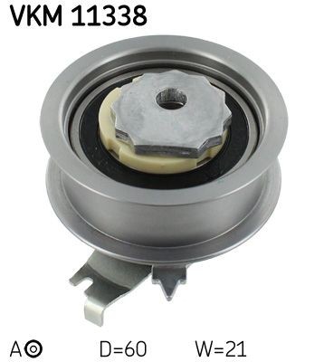 SKF Spannrolle, Zahnriemen VKM 11338 für AUDI VW SEAT SKODA