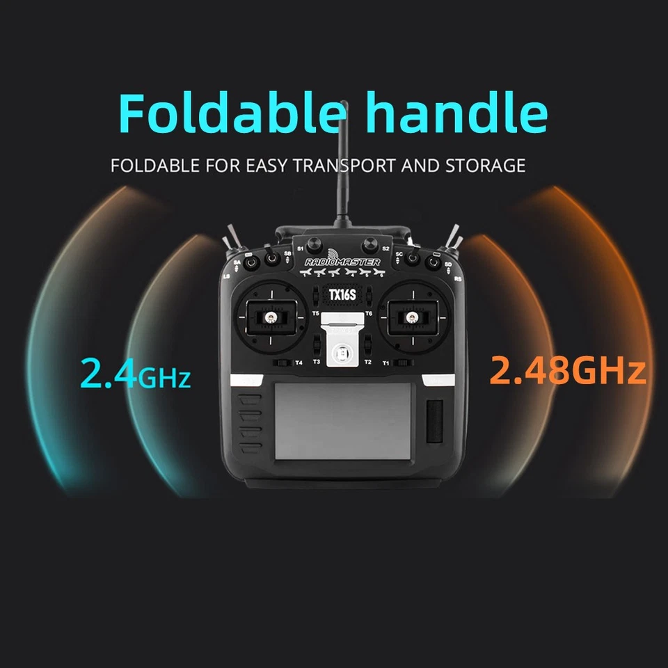 RadioMaster TX16S MKII 16CH RC Transmitter HALL V4.0 Gimbal ELRS LBT FCC TX - Image 4 of 4