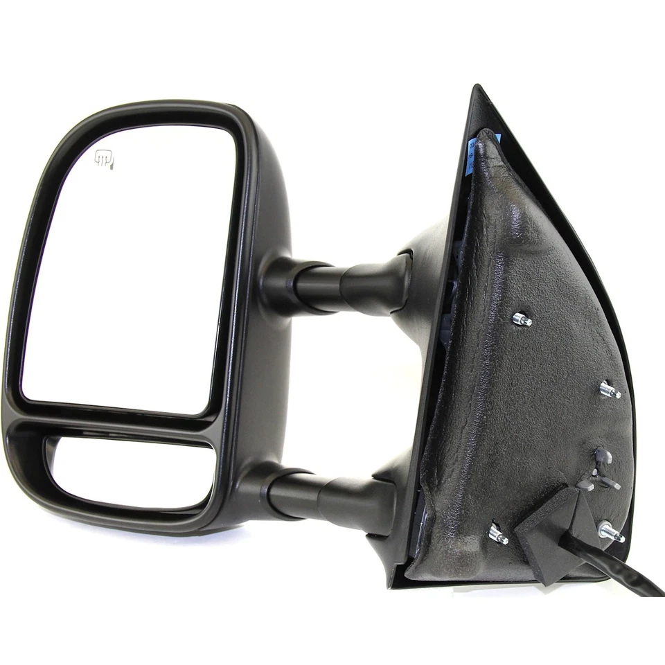 Tow Mirror For 2002 2005 2007 Ford F-250 Super Duty Driver Side Power Heated - Image 2 of 4