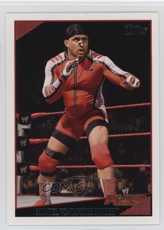 2009 Topps WWE MVP Montel Vontavious Porter #36 5w0