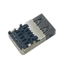 Hi-Speed USB Port Socket Without Wings For Xbox Series S Console Replace Parts