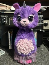 Hatchimals WOW Llalacorn Interactive Purple Llama - Grows to 32" tall No Egg