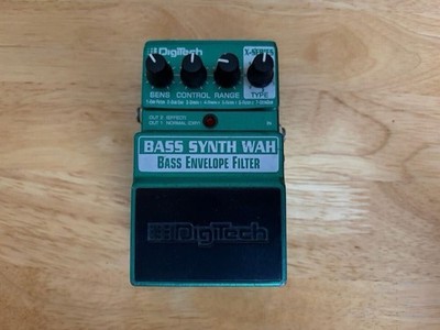 DigiTech Bass Synth Wah Bass Effect Pedal Synthesizer Envelope Filter Good