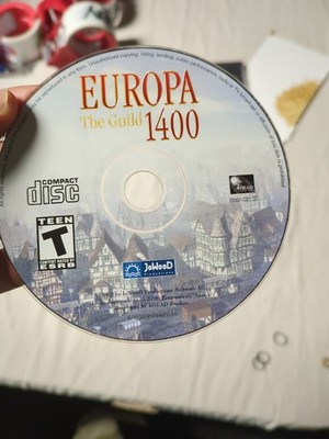 Europa 1400: The Guild (PC, 2002). Disk Only 