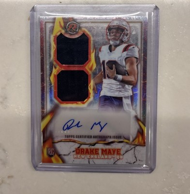2024 Topps Resurgence Ignite Rookie Patch Auto Drake Maye #IPA-DM RPA Patriots