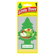 Little Trees Green Apple Hanging Air Freshener Home Car 1 Packs - CHOOSE QTY