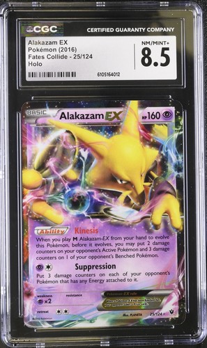 Alakazam-EX graded CGC 8.5 for sale on eBay