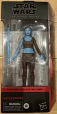Star Wars Black Series Attack Of The Clones 03 Aayla Secura 6” Inch Figure New