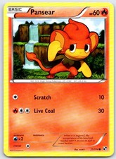 Pansear 21/114 C Black & White BLW MP Pokemon