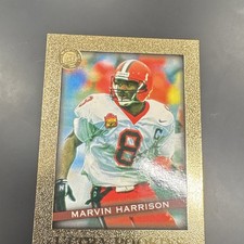 Fleer Ultra Marvin Harrison Ultra Rookies #13 Syracuse Rookie Football Card. rookie card picture