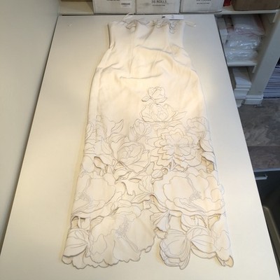 knee length dresses for ladies Rosa Rayna Applique Bustier Maxi Dress main image 0