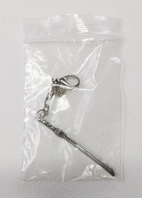 Bleach Kenpachi Zaraki Zanpakuto Charm Pendant, 5.5cm Blade, 4cm Chain,