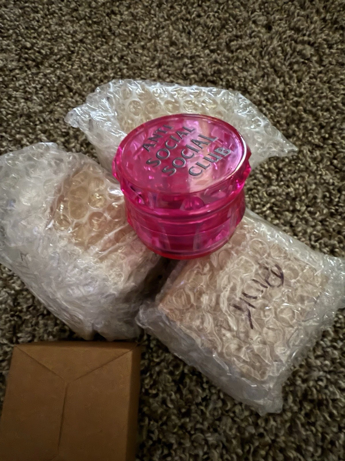Antisocial Social Club Spice Grinders in Pink