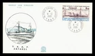 DR WHO 1981 FRENCH ANTARCTIC FSAT FDC ANTARES SHIP 8.40 M76705