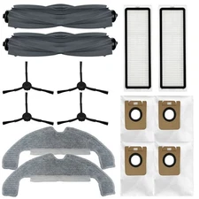 For Dreame D10S Plus Vaccum Cleaner Main/Side Brush Filter Dust Bag Replacement