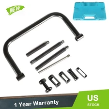 Valve Spring Compressor w/ C Clamp Extension Rods 10 Piece Spring Clamp Tool Set