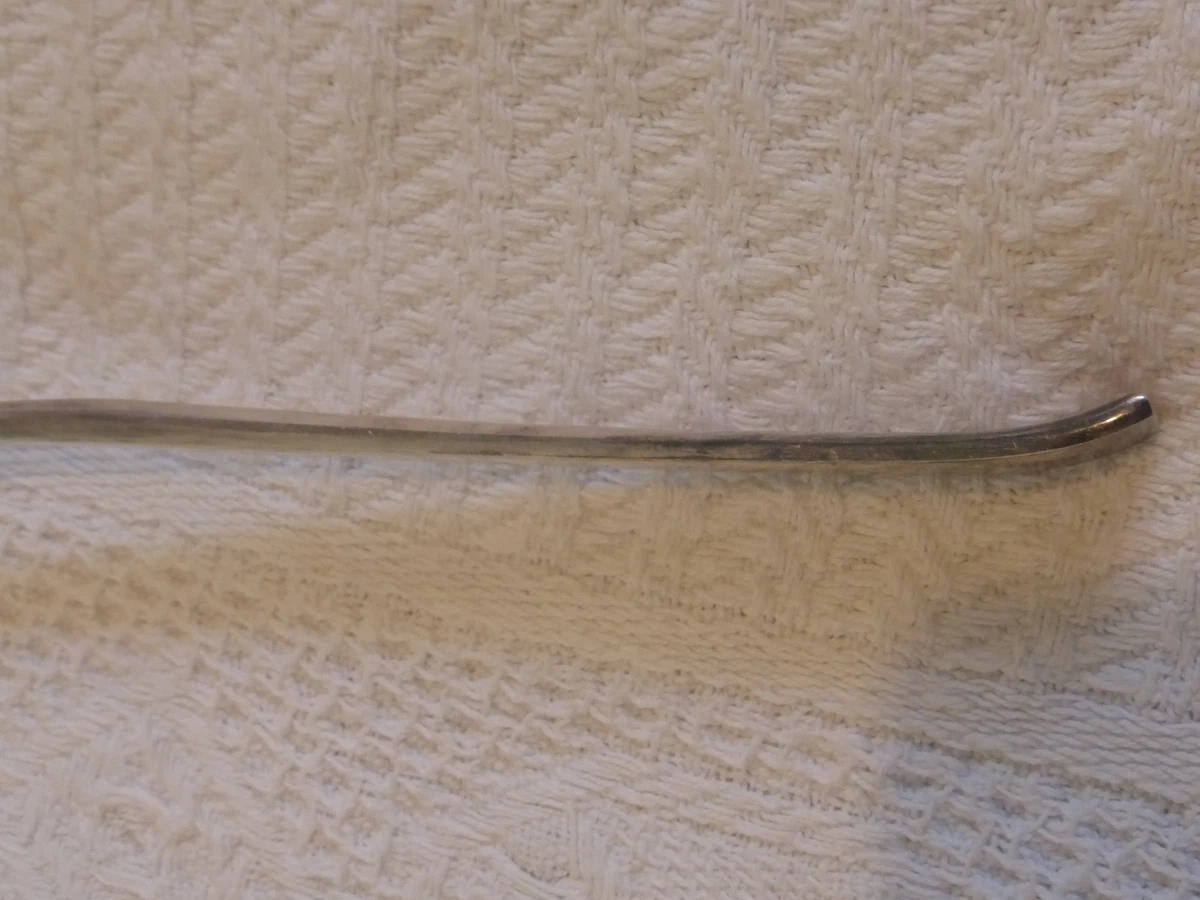 ANCIENNE GRANDE FOURCHETTE A POISSON ? METAL ARGENTE ? LABAT ? DEETJEN ?