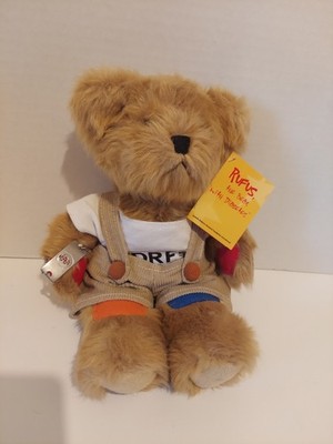 Russ Berrie Rufus the Bear With Diabetes Plush Juvenile Teddy 11  Accu-Chek NWT