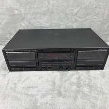 Kenwood KX-W892 Stereo Double Cassette Deck Dual Tape Recorder Dolby B, C