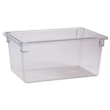 Cambro 182612CW135 Camwear Clear 18" x 26" x 12" Food Storage Box