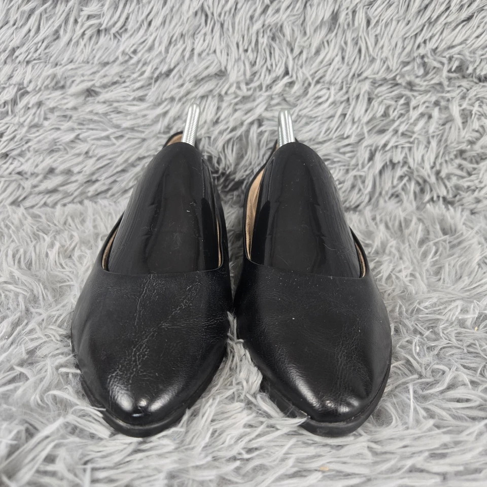 Life Stride Velociy 2.0 Amelia para mujer 11M negro cómodo punta puntiaguda sin cordones plano Foto 2 de 4