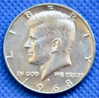 1968-D - Kennedy Half Dollar - Gem Brilliant Uncirculated   #N1395