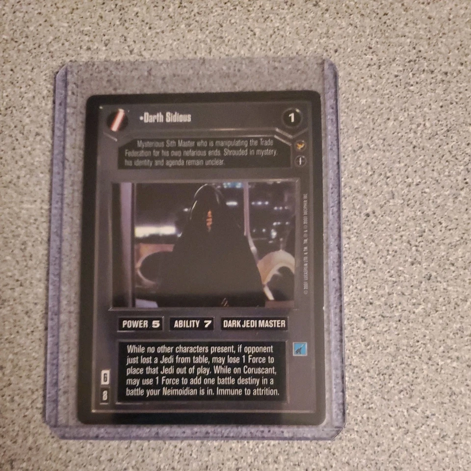 Star Wars CCG Deciper 6 Raro Foto 4 de 4