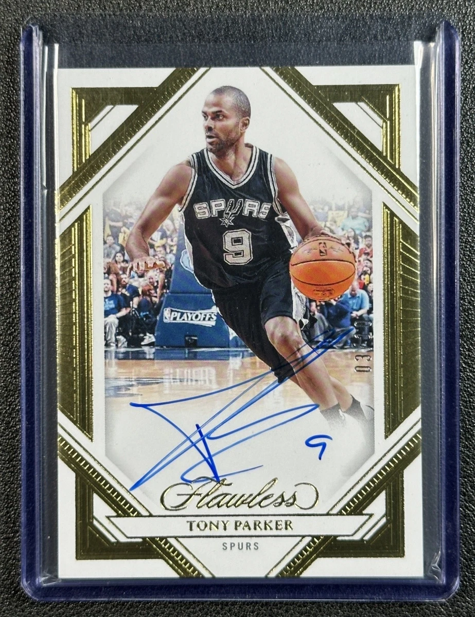 Tony Parker Basketball Autographed Sports Trading Cards