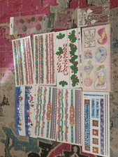 MIx of Christmas holiday scrapbooking craft stickers over-alls winter creative