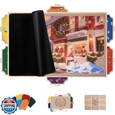 1500 Piece Rotating Puzzle Board Pro, with 6 Drawers, Rubber Cove