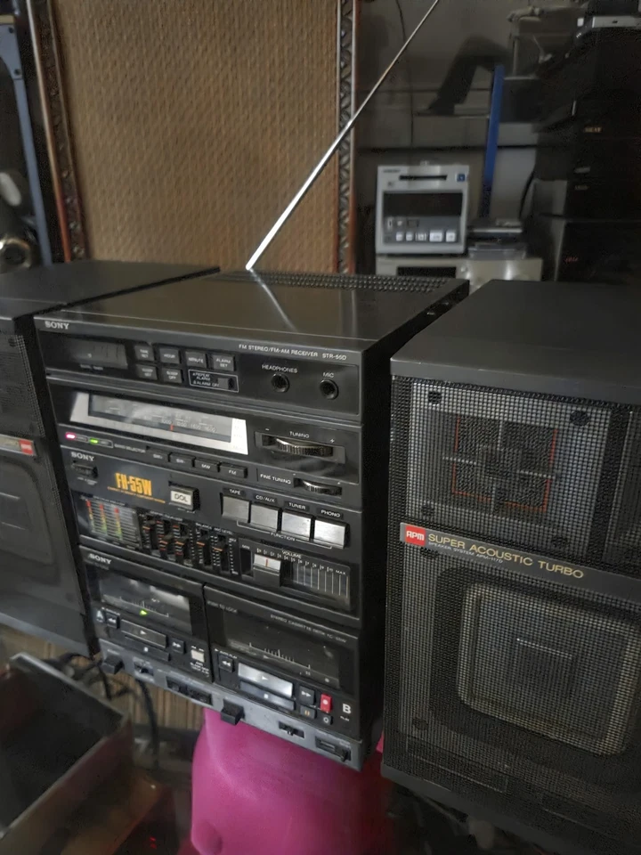 ** Sony FH-55W 1986 Compact Stereo ** - Image 3 of 4