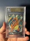 2022 Pokemon Sword and Shield Brilliant Stars 153 Charizard V UR BGS 9.5