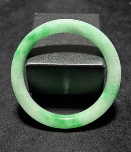 Natural Green Jadeite Jade Bracelet 