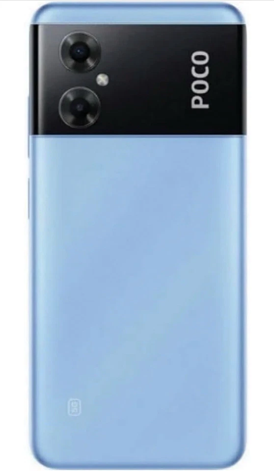POCO M4 5G 64 GB DISPLAY 6.58" DUAL SIM 4GB RAM ANDROID BLU, foto 1 di 5