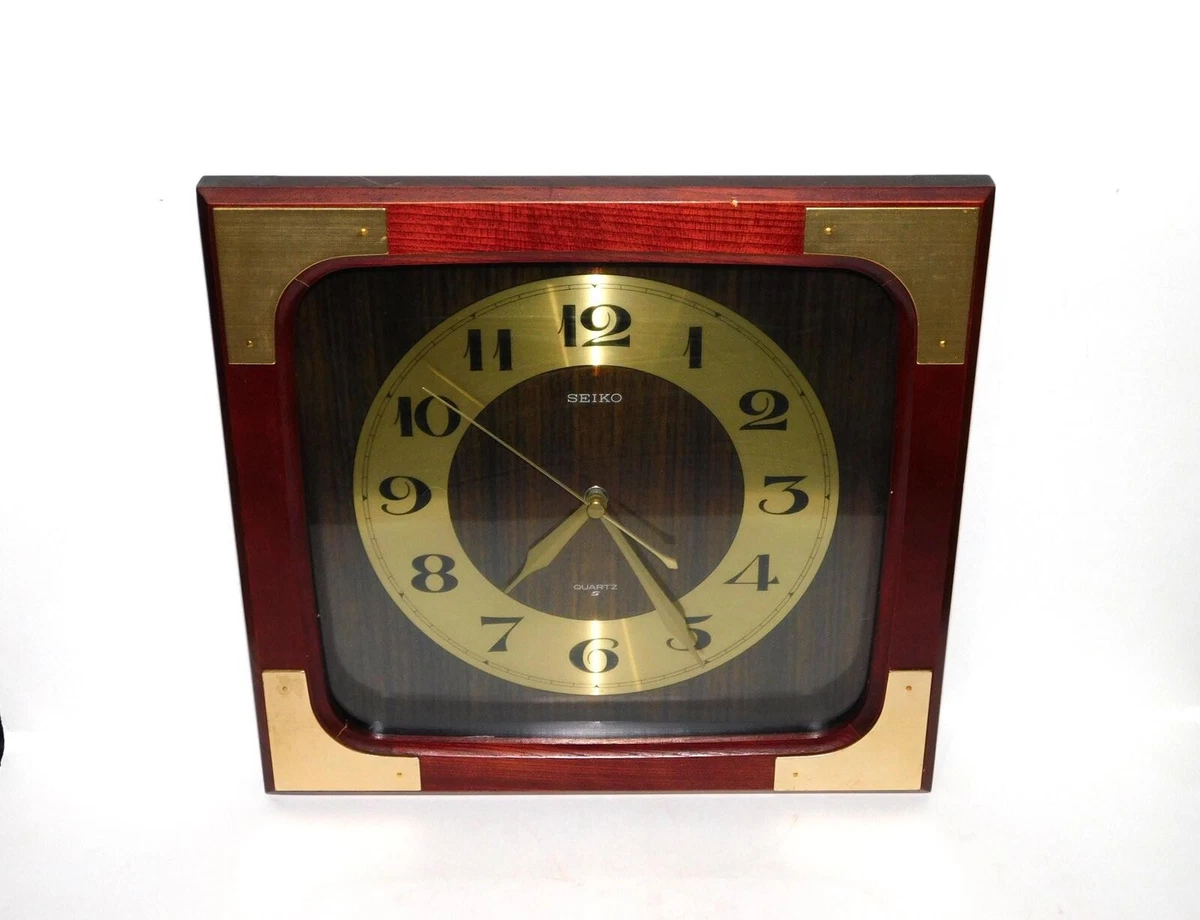 vintage seiko wall clock products for sale | eBay