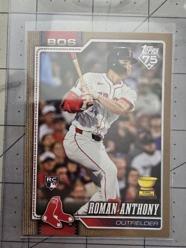 Topps 2026 Roman Anthony Gold RC 1939/2026 7-card lot