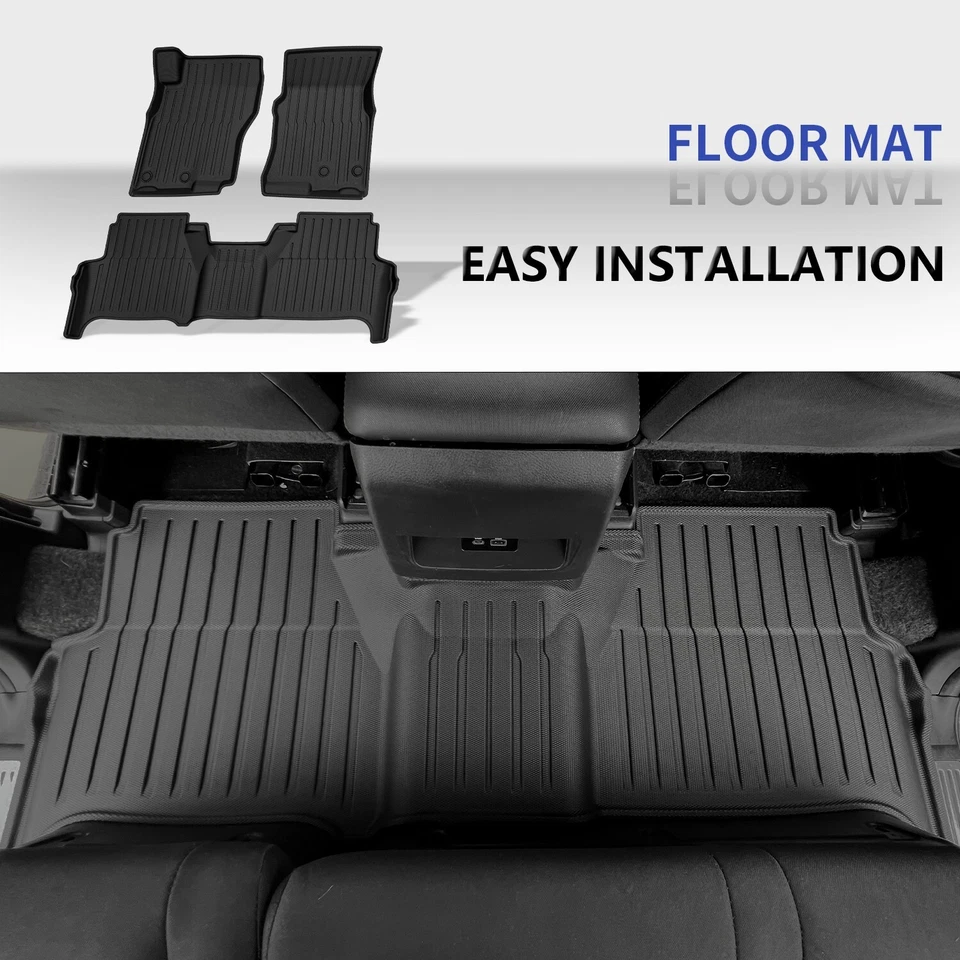 Floor Mats 5FT Truck Bed Liner Cargo Mat For 2022-2025 Nissan Frontier Crew Cab - Image 3 of 4