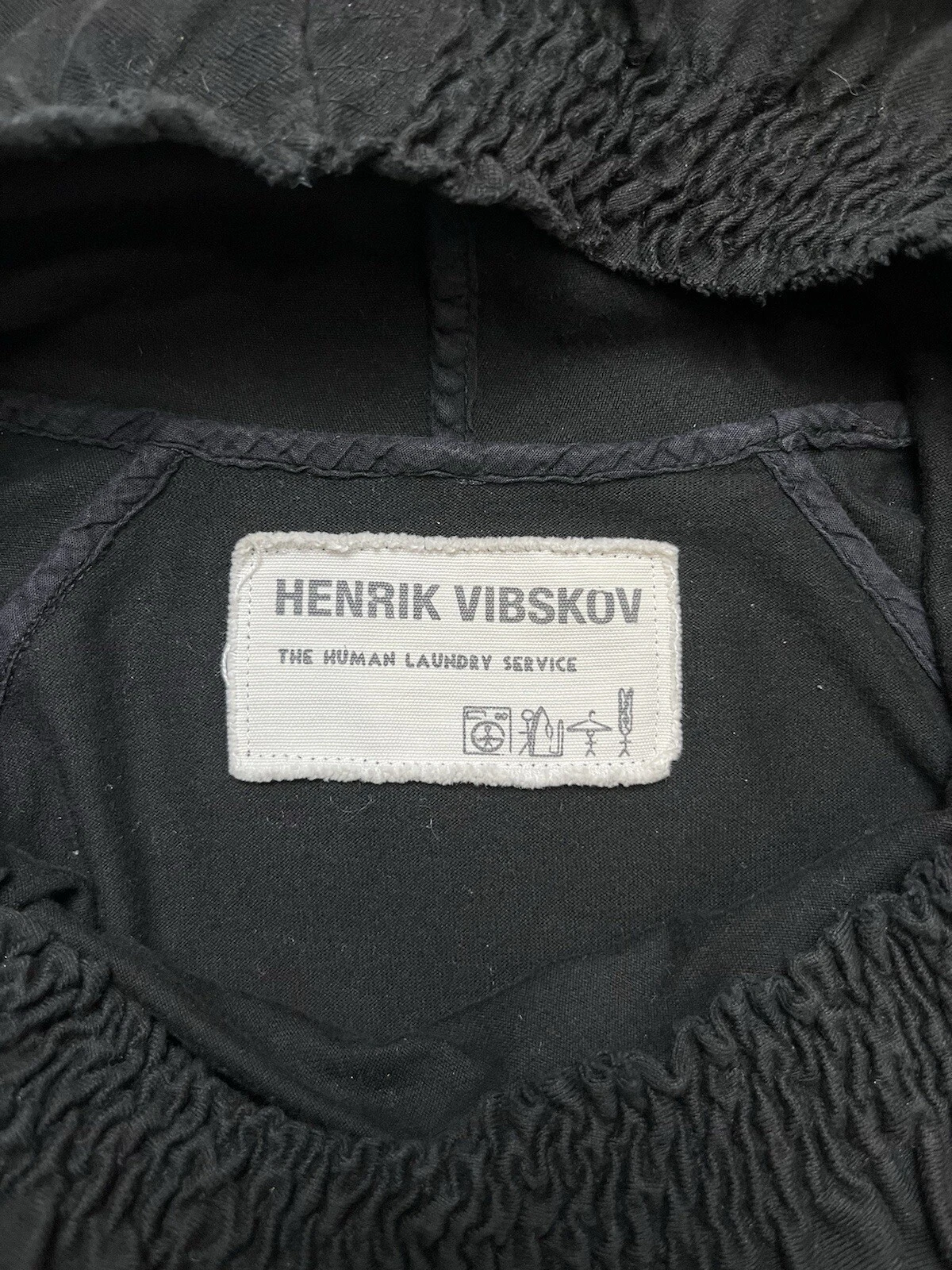 Felpa con cappuccio donna Avant Garde stile Henrik Vibskov Rick Owens taglia S