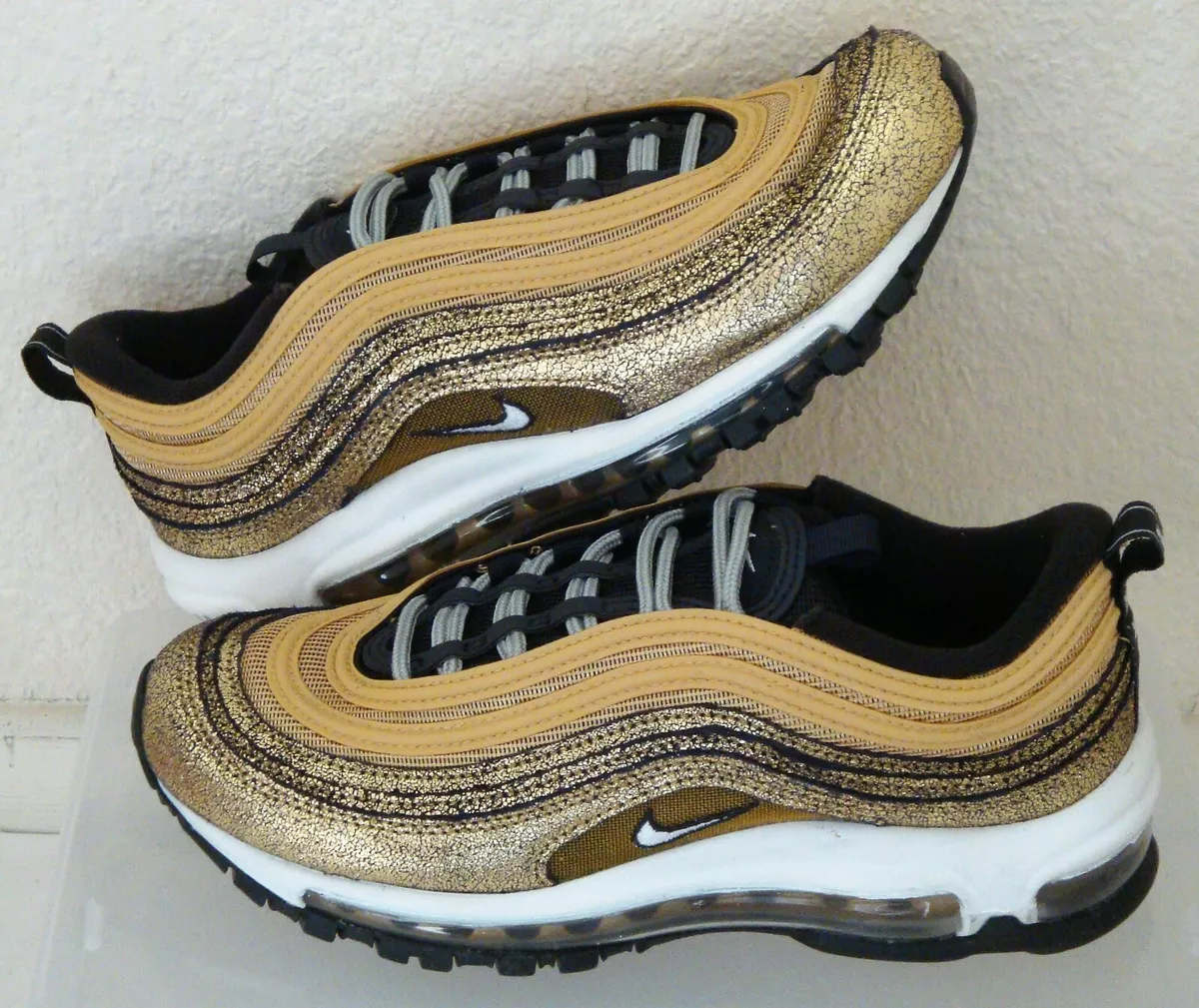 Nike air max 97 gold clearance women