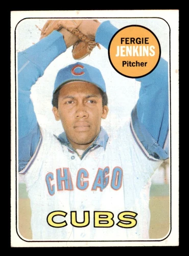 1969 Topps Baseball #640 Fergie Jenkins NM *e4