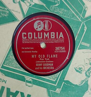 Benny Goodman Swing - 78rpm SCHELLACKPLATTE