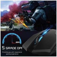 Spirit of Gamer Elite M70 Souris de jeu RGB sans fil 4800 DPI Noir