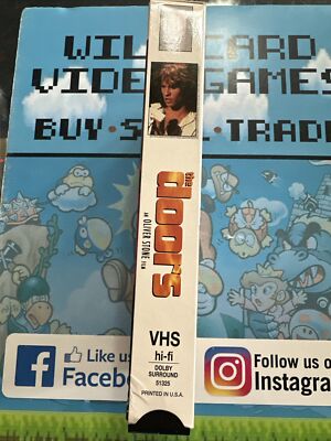 NEW Sealed The Doors 1991 VHS Val Kilmer Oliver Stone Jim Morrison