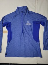 Womens Antigua KCRoyals World Series Blue Pullover Medium