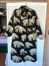 Vintage Lillian, Design Of Norway 100% Wool Jacket, Polar Bear Design