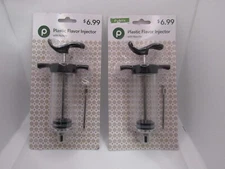 Plastic Flavor Injector Needle & Poultry Timer Marinade Turkey Chicken Publix
