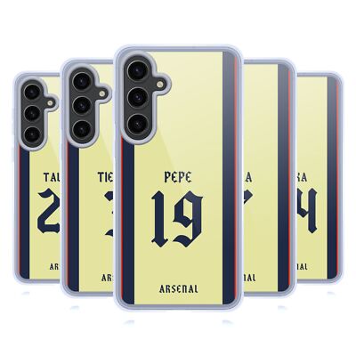 ARSENAL FC 2021/22 SPIELER AWAY KIT GELHÜLLE KOMPATIBEL MIT SAMSUNG & MAGSAFE