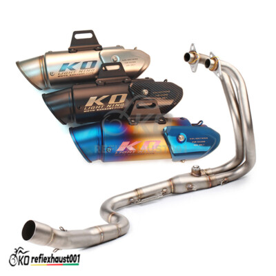 For Kawasaki Ninja 300 250 Z250 2013-2016 Exhaust Tips Header Pipe Whole System