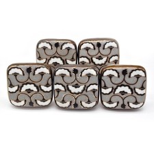 Brown Color Art Diffrent Desgine Color Knobs For Furniture Draers And Handles